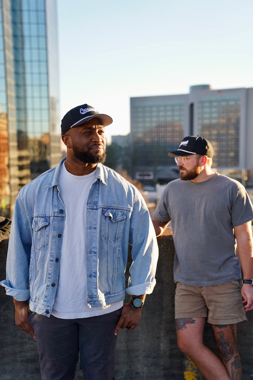 Crosswalk Varsity Hat – Black