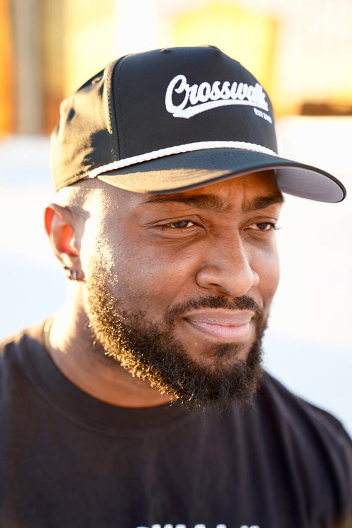 Crosswalk Varsity Hat – Black