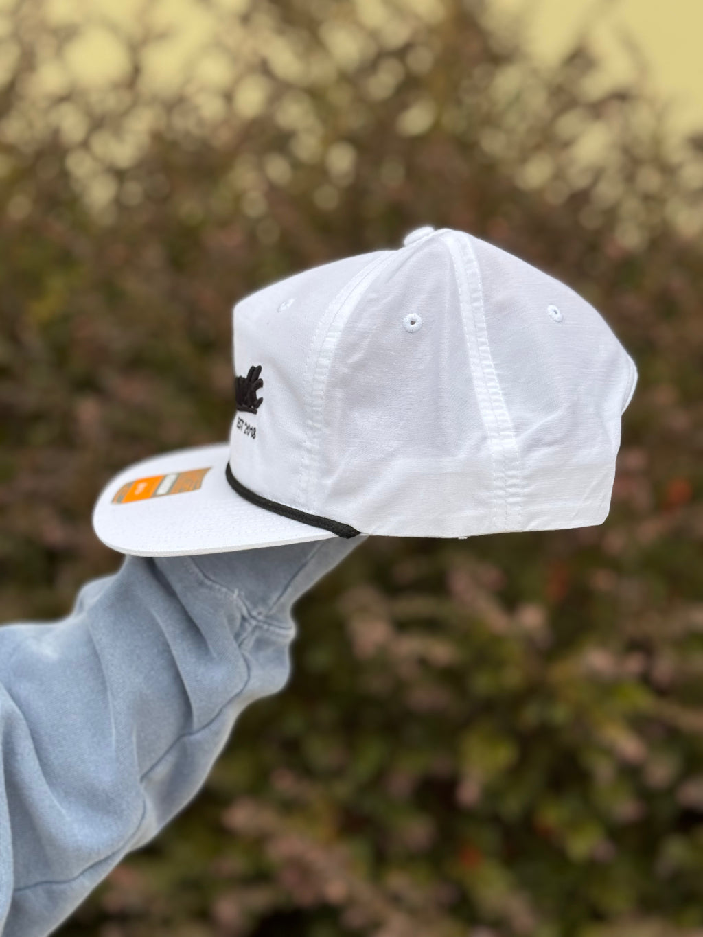 Crosswalk Varsity Hat – White
