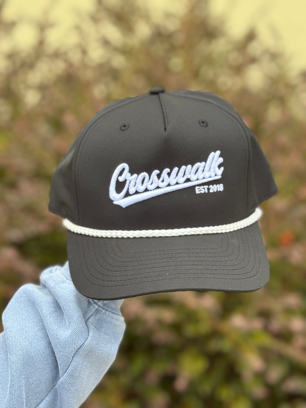 Crosswalk Varsity Hat – Black